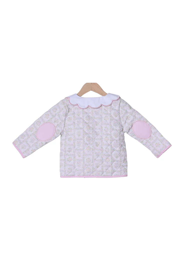 TSF x Shelby Back Patchwork Floral Bow Jacket - Image 6