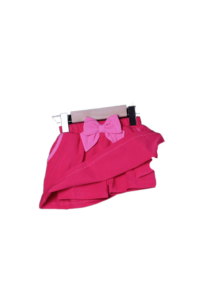 Applique Mouse Pink Skort Set - Image 2