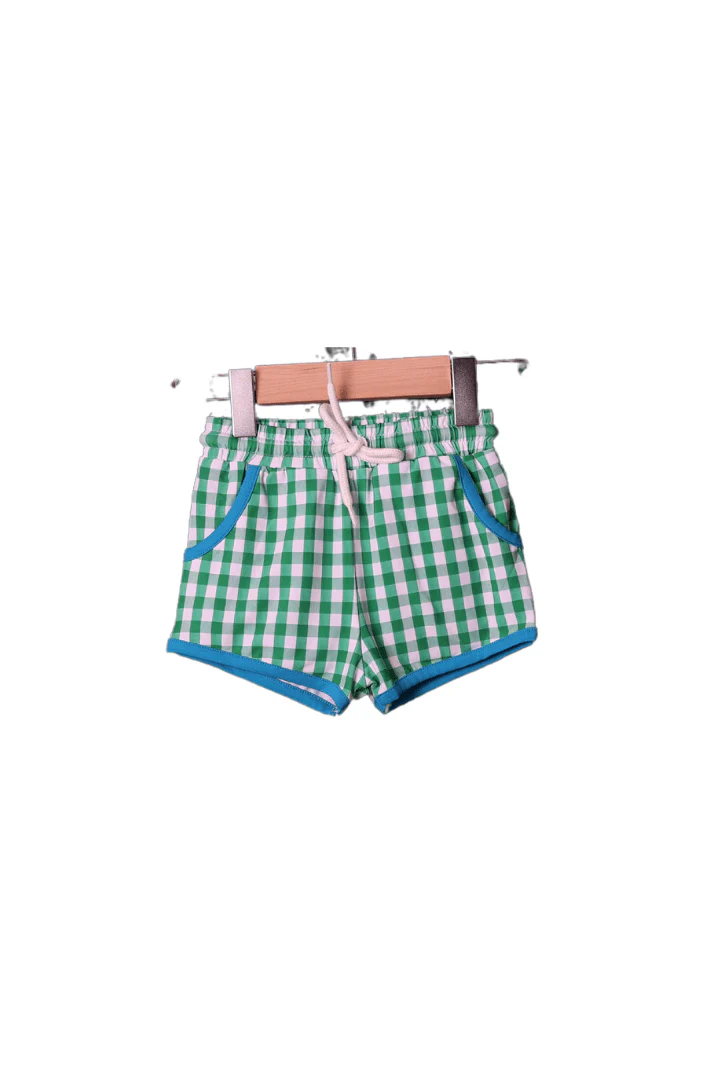 Smocked Friends Gingham Boys Set - Image 2