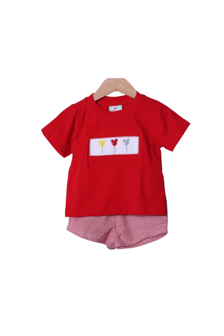 Mouse Balloon Short Set