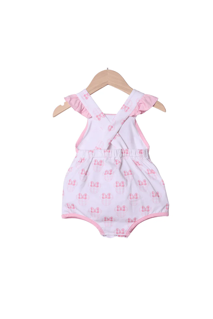 Pink Gingham Mouse Bubble - Image 2