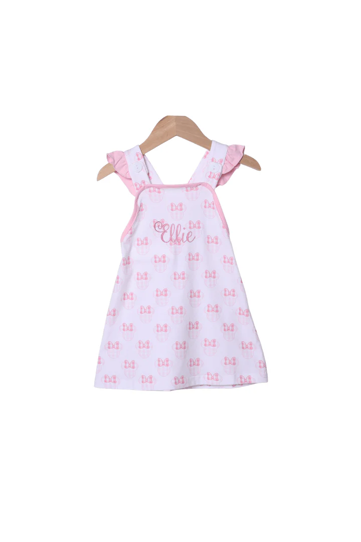 Pink Gingham Mouse Dress