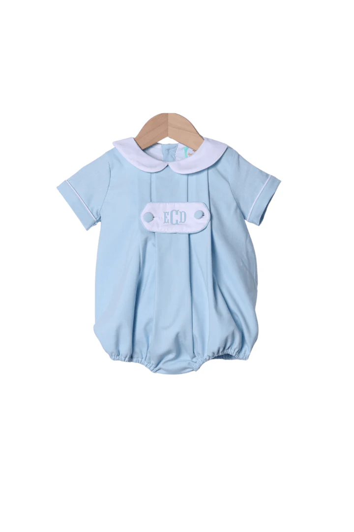 2 Tab Bullion Bunny Blue Linen Bubble - Image 2