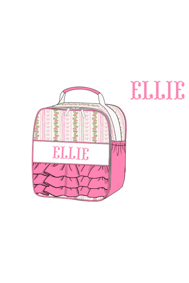 Pre-Order Custom Name Fancy Floral Luggage - Image 6