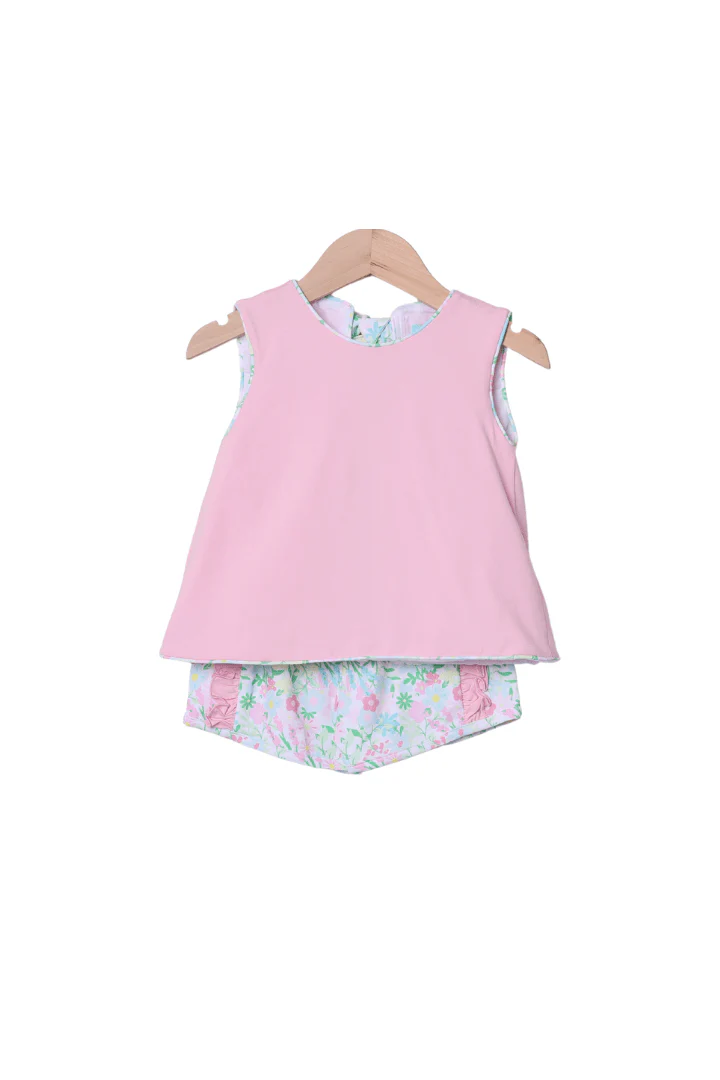 Ellie Floral Knit Short Set - Image 3