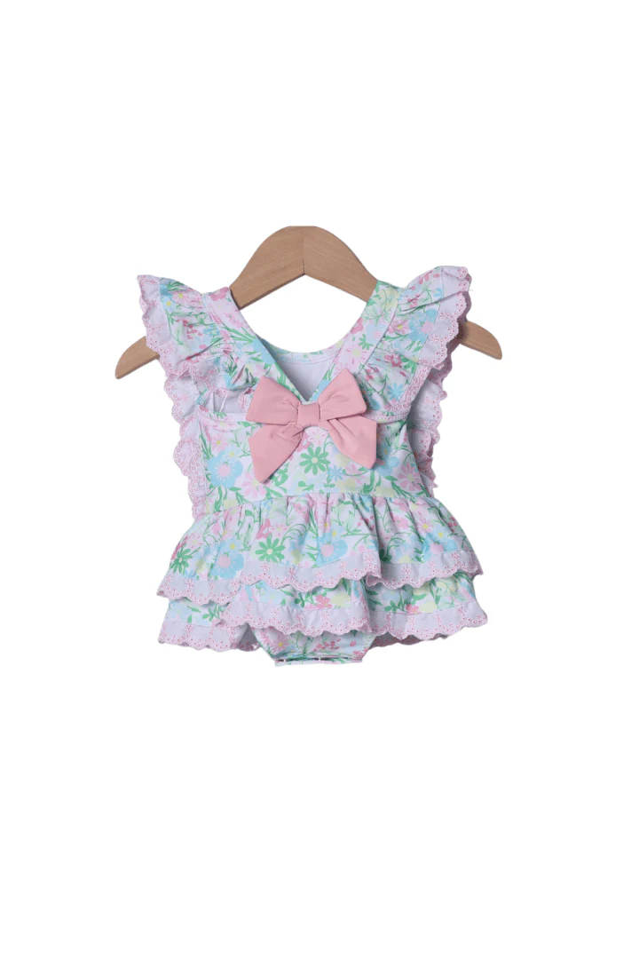 Ellie Floral Ruffle Swimsuit - Image 2