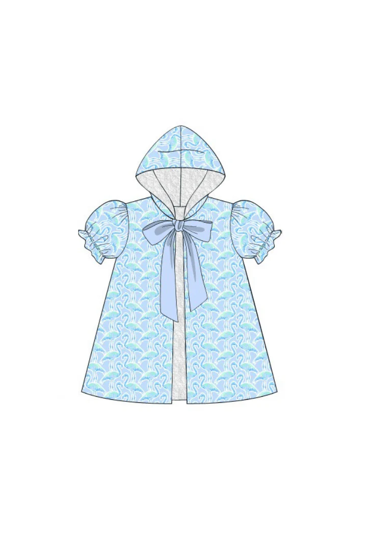 Flamingo Paradise Bow Coverup - Image 2