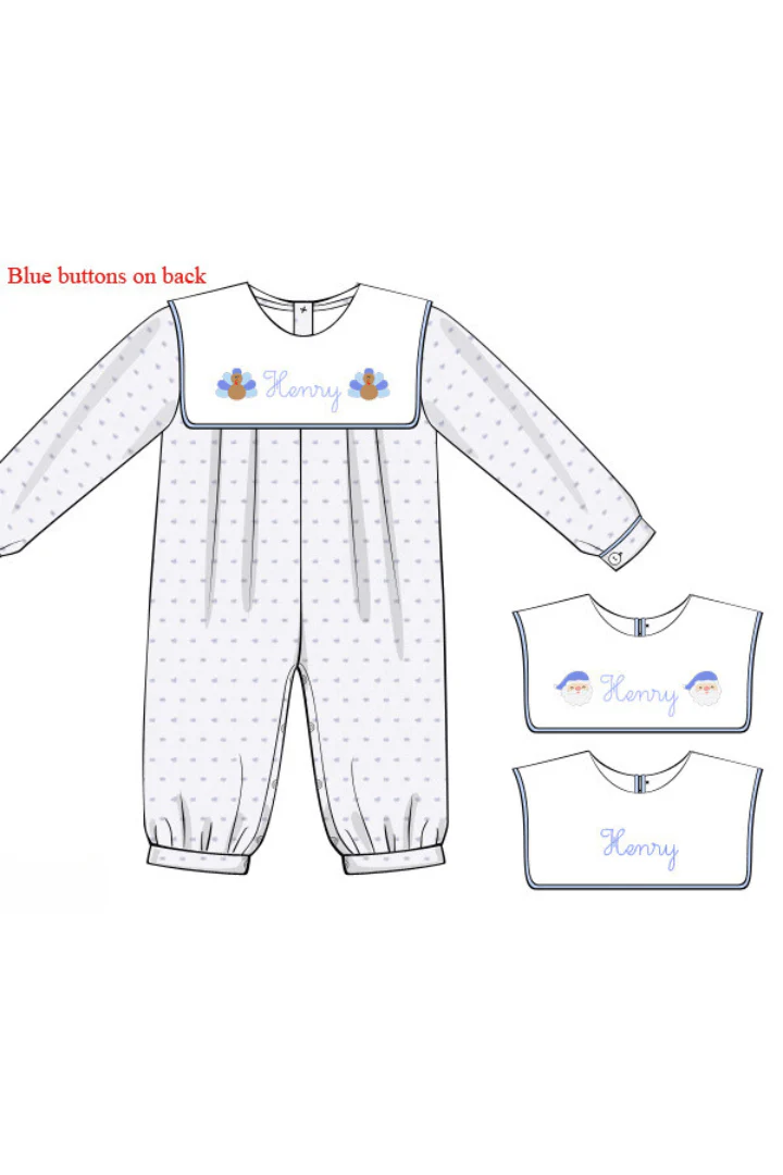 Pre-Order Custom Name Interchangeable Romper