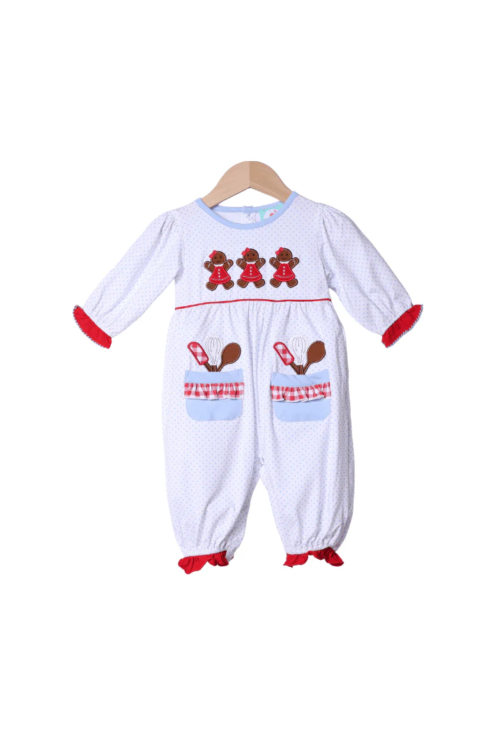 Gingerbread Cookies Romper