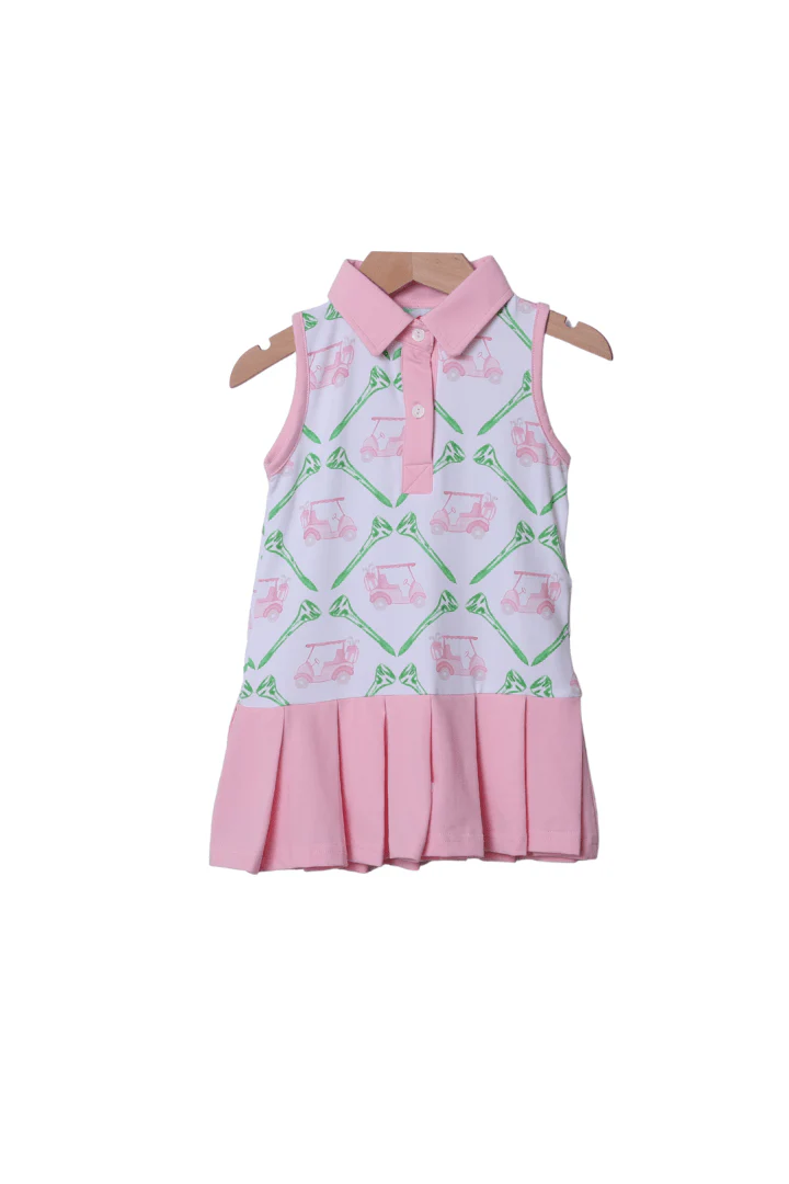 Golf Cart Tennis Skirt Dress
