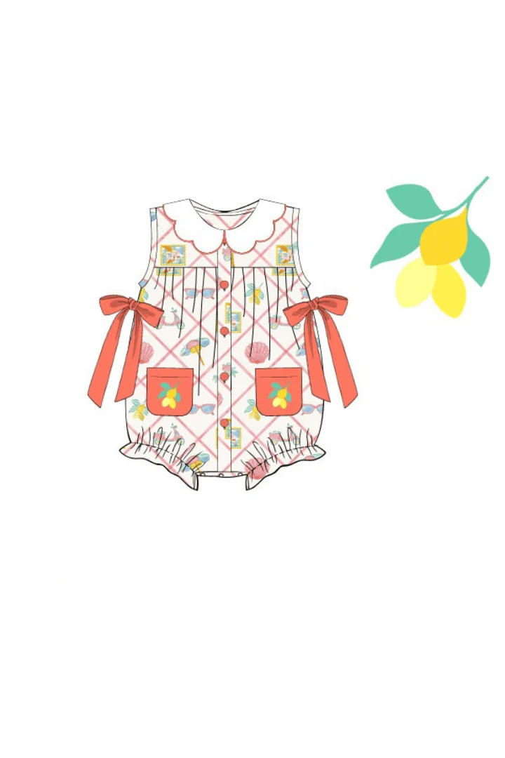 Hand Embroidered Seaside Charm Bow Bubble - Image 2
