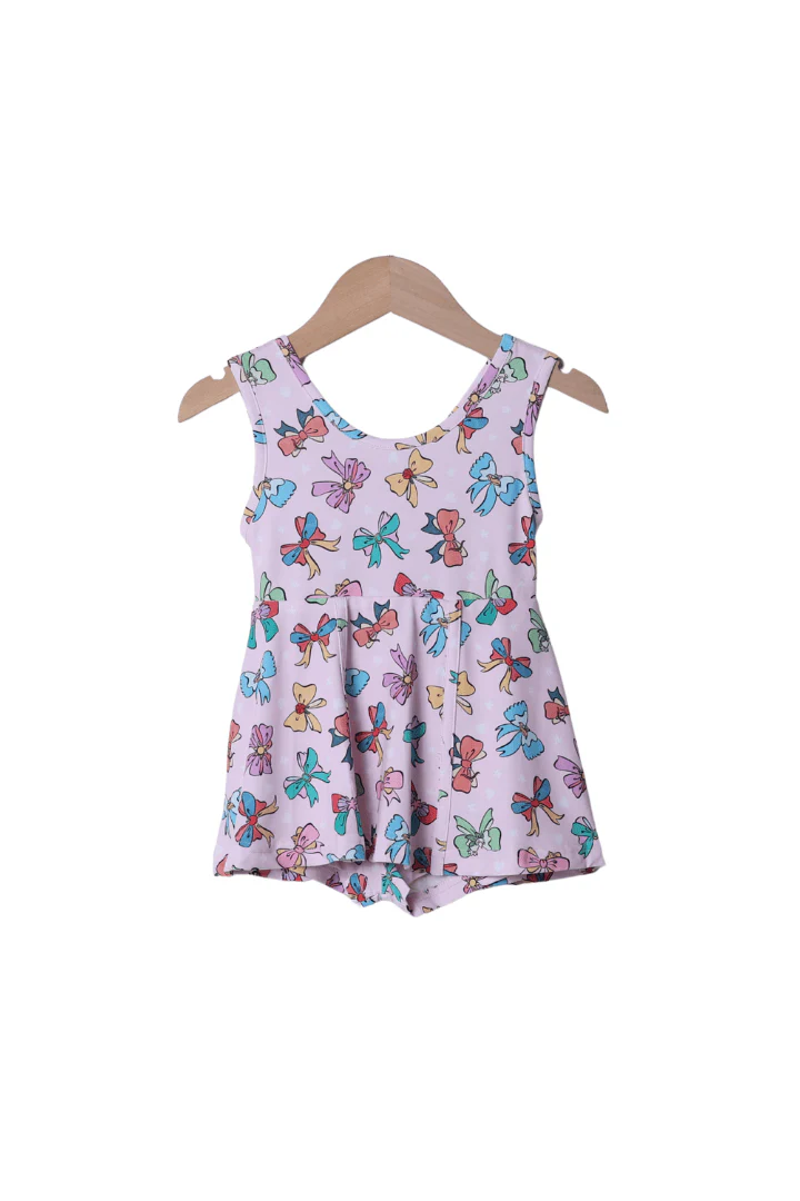 Princess Bow Swing Skort Dress