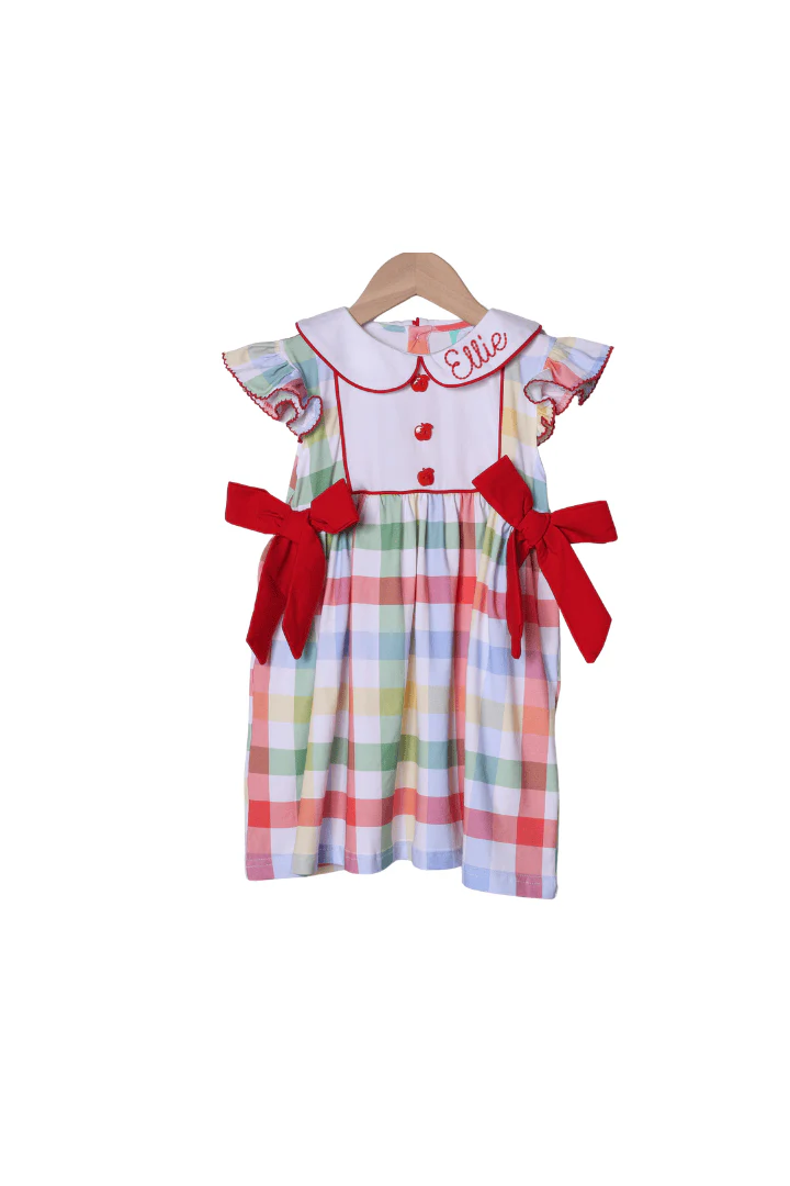 School Day Plaid Dress