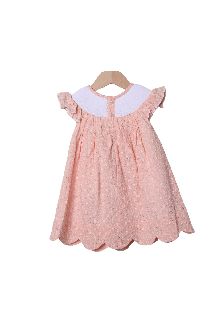 Smocked Pearls of the Sea Dress - Image 2