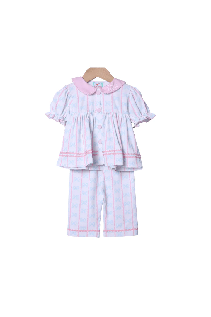Sweet Scalloped Bow Swing Lounge Set