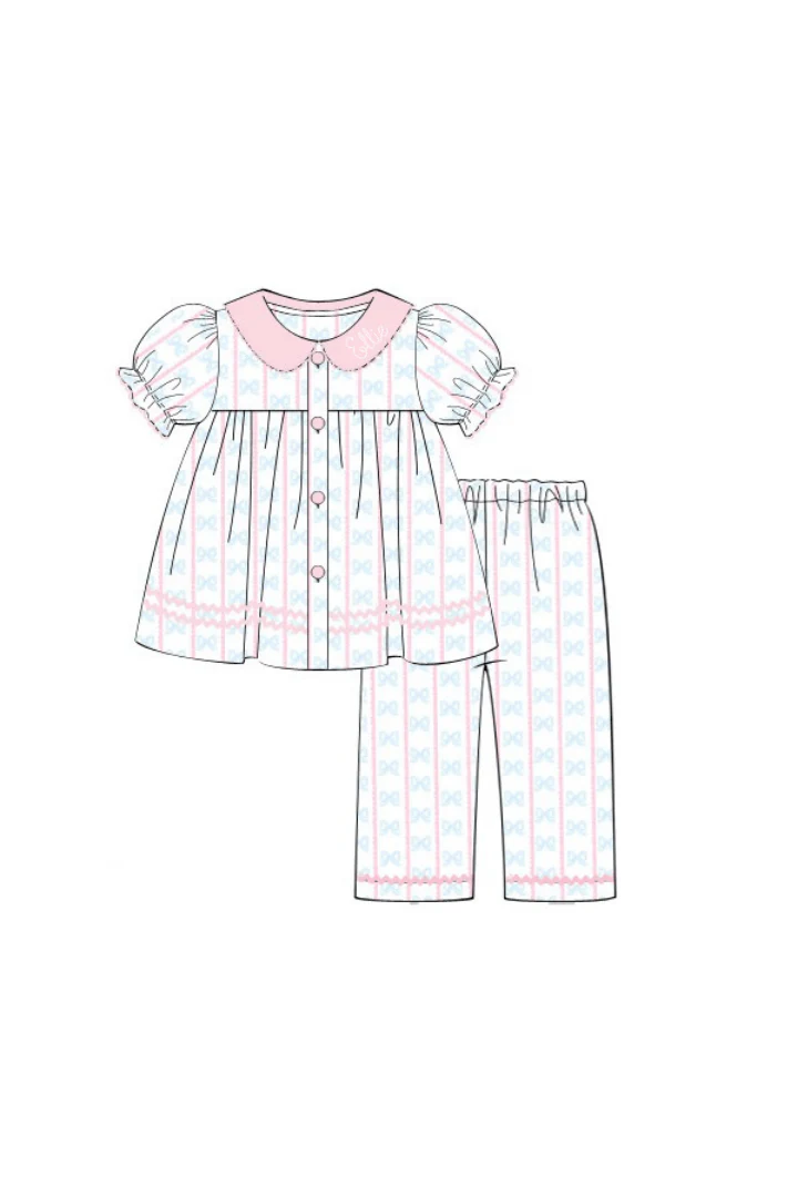 Sweet Scalloped Bow Swing Lounge Set - Image 2