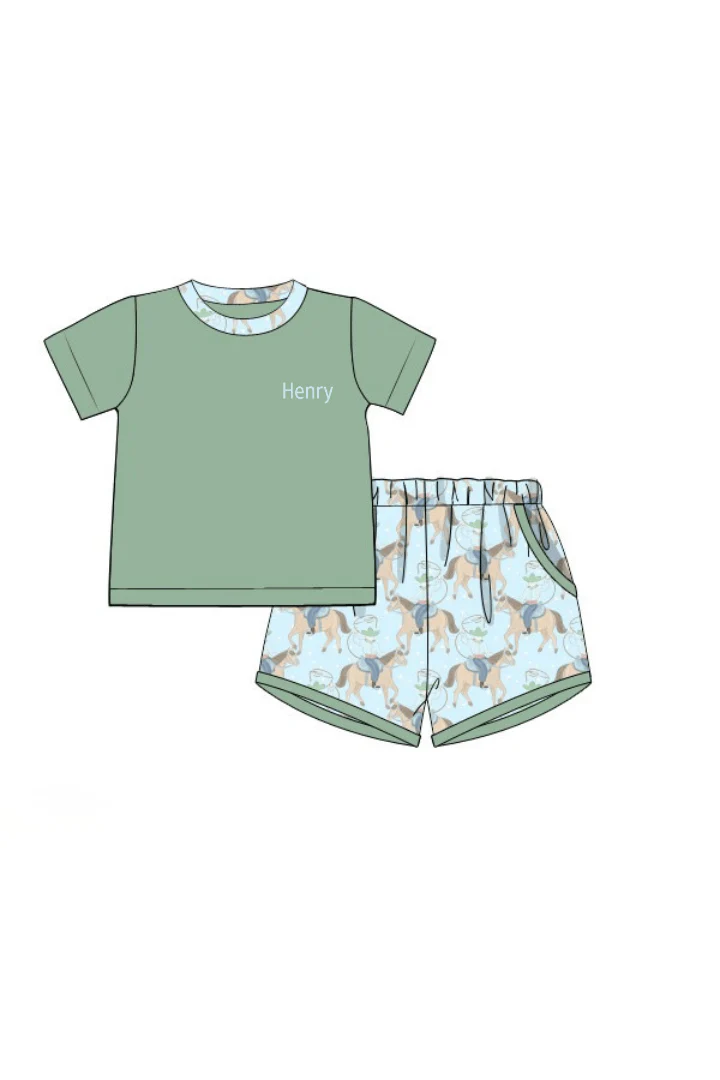 Western Cowboy Short Set - Image 3