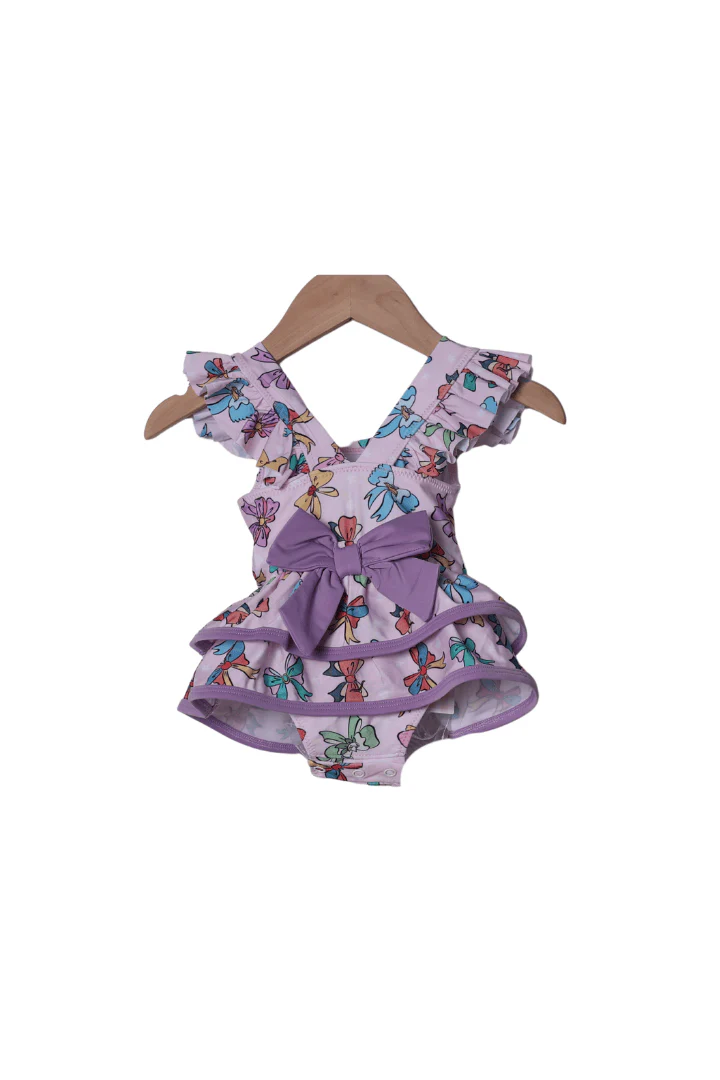 Princess Bow Skirted one piece Swimsuit - Image 2