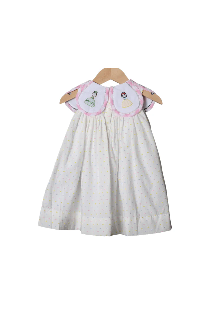 Shadow Embroidered Princess Tulip Dress - Image 2
